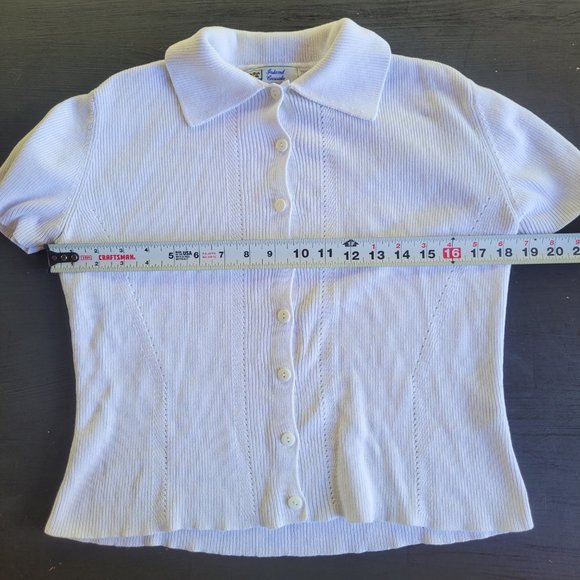 Vintage Island Casuals Cotton Knit Button-down - Picture 13 of 14